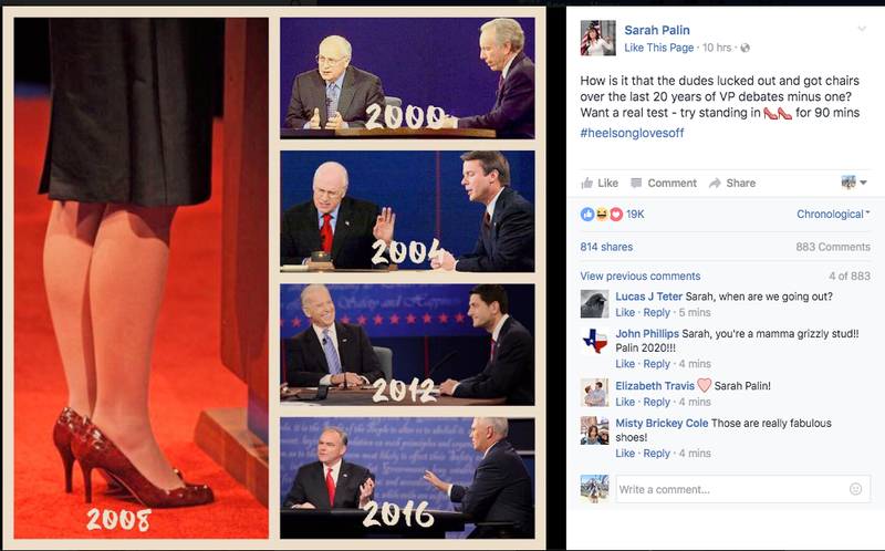Image via Facebook/Sarah Palin